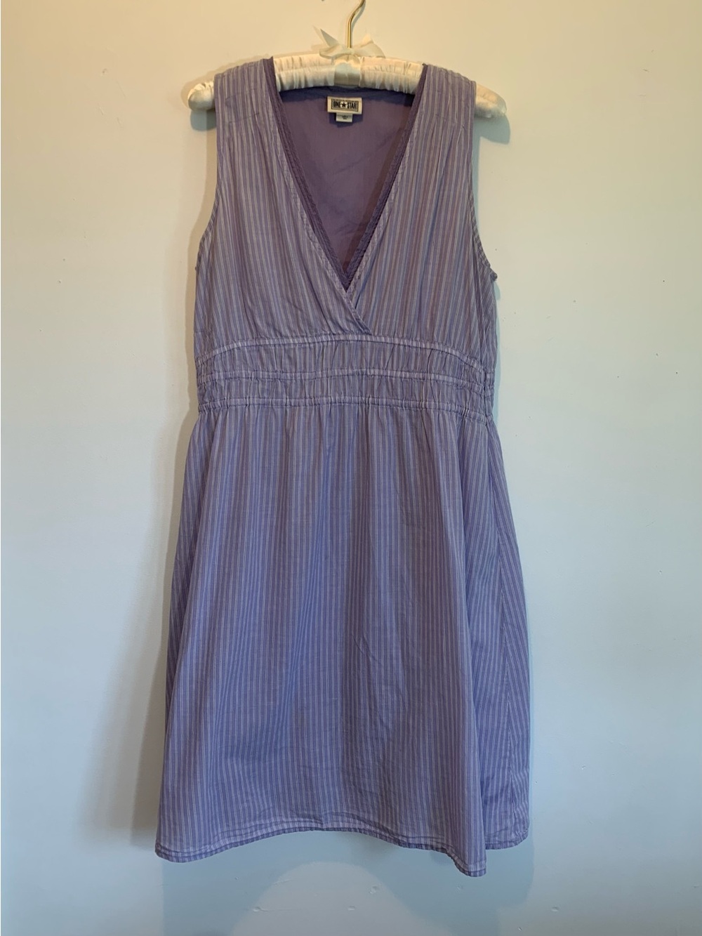 Converse Purple Cotton Summer Dress